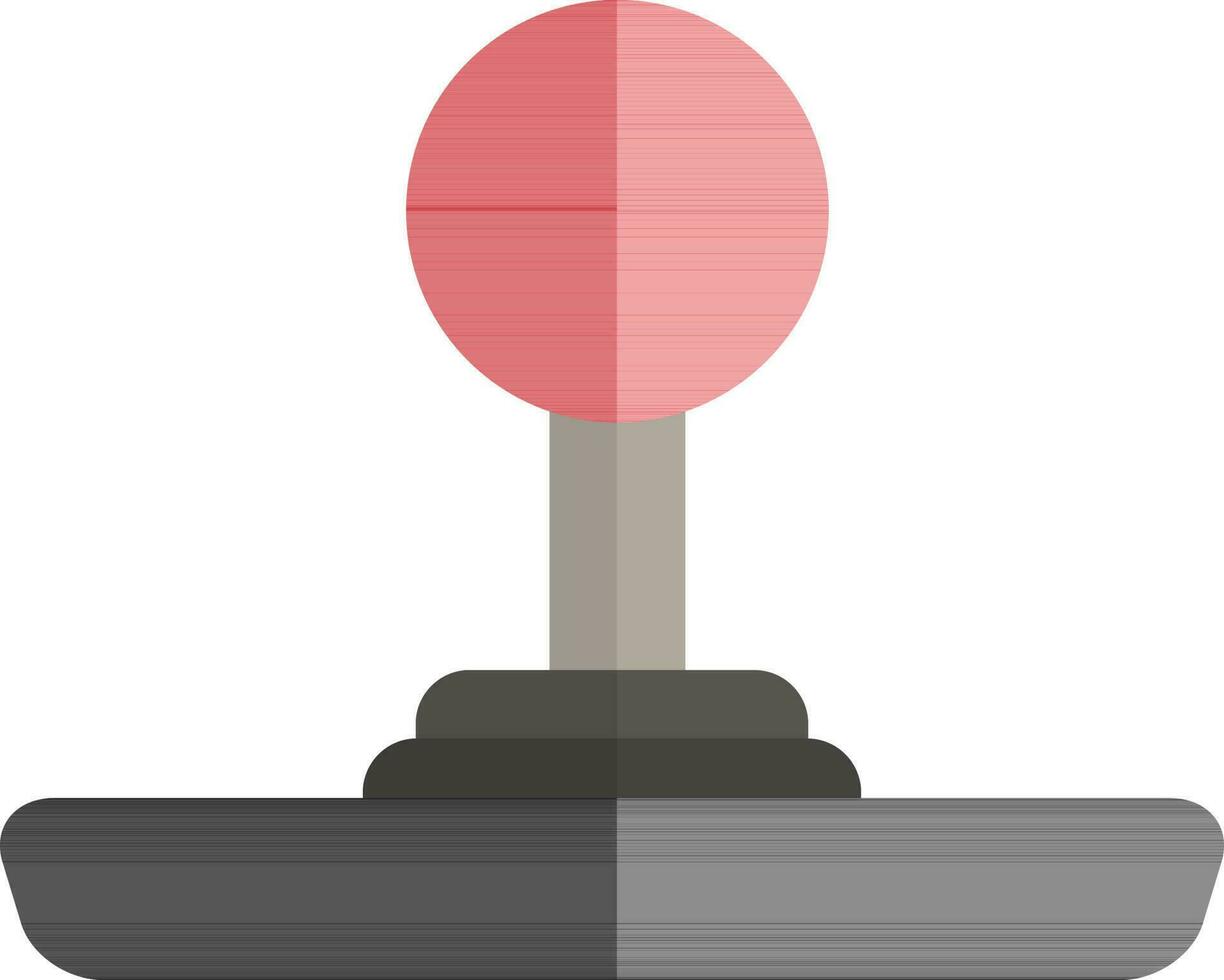 Joystick in black and pink color. vector