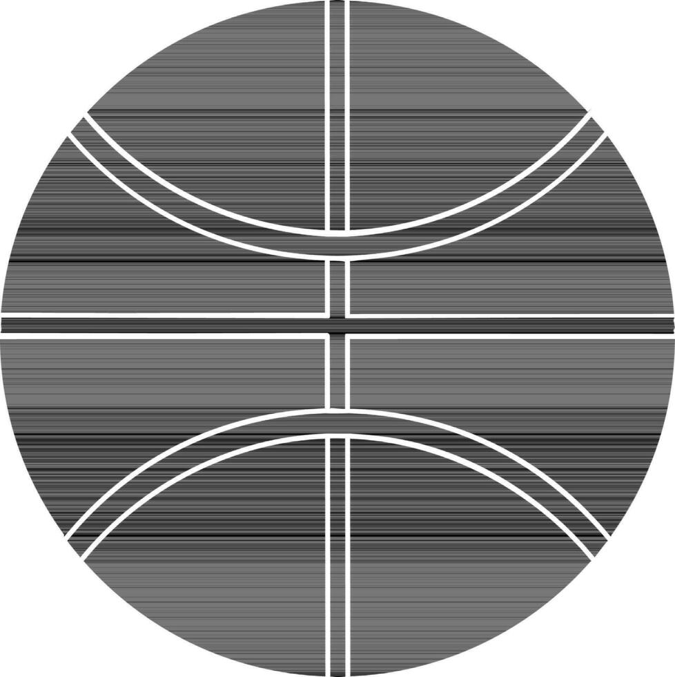 Image of basketball icon for gaming concept. vector