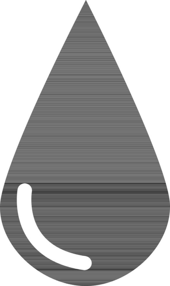 Illustration of a drop. vector
