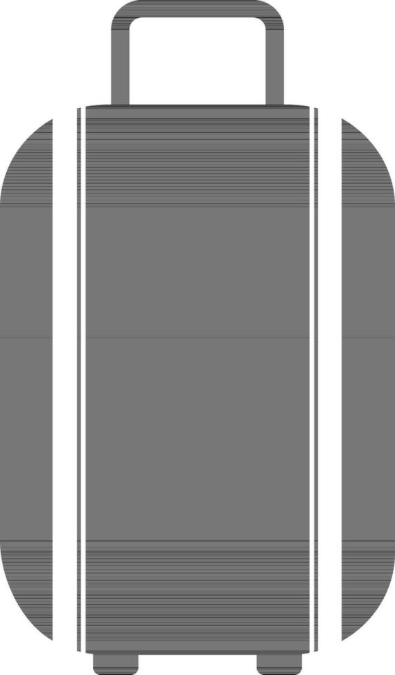 Vector suitcase sign or symbol in flat style.