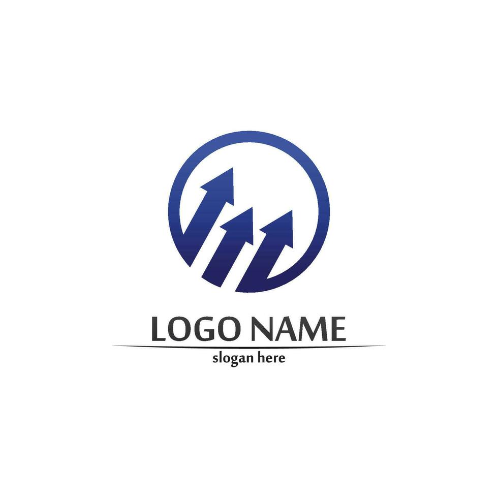 Business Finance Logo template vector