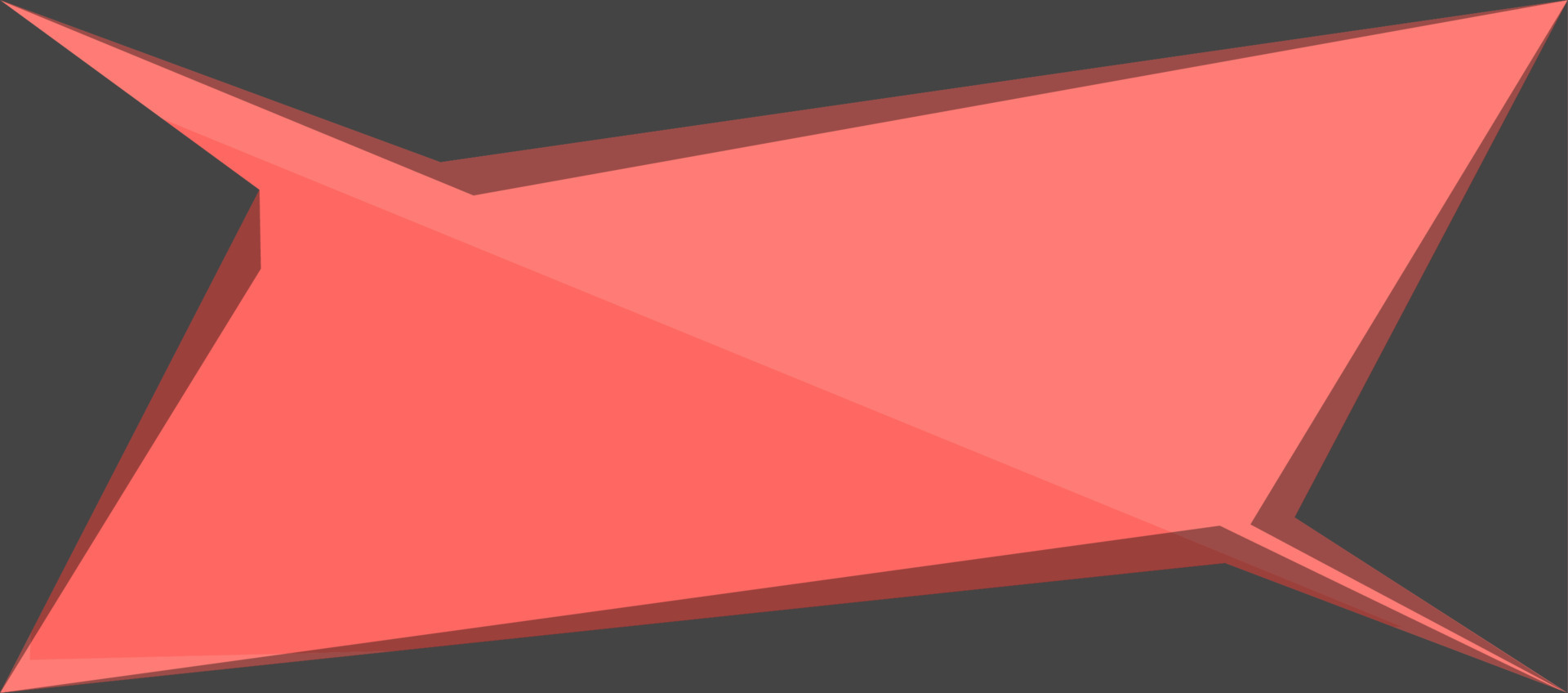 Wrapped style ribbon in peach and gray color combination. 24372627