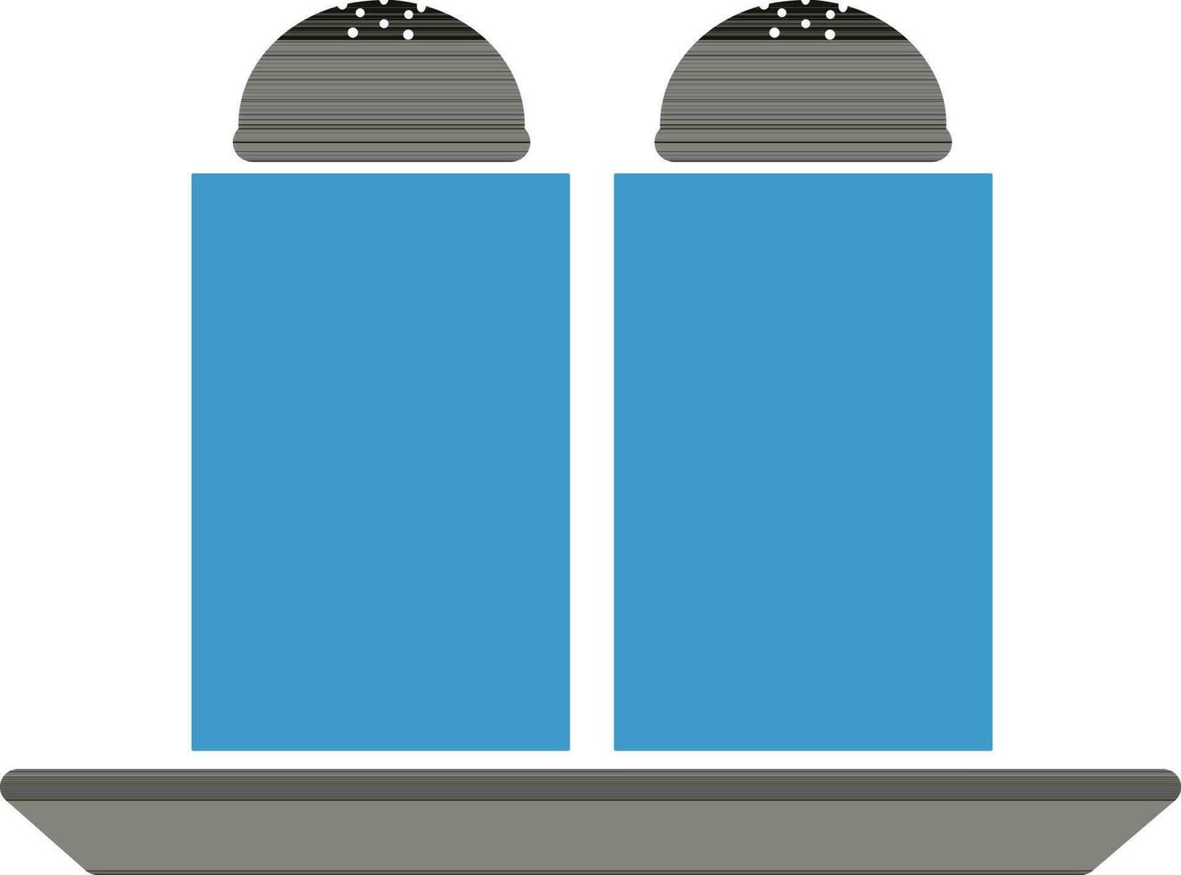 Flat illustration of Salt Shaker. vector