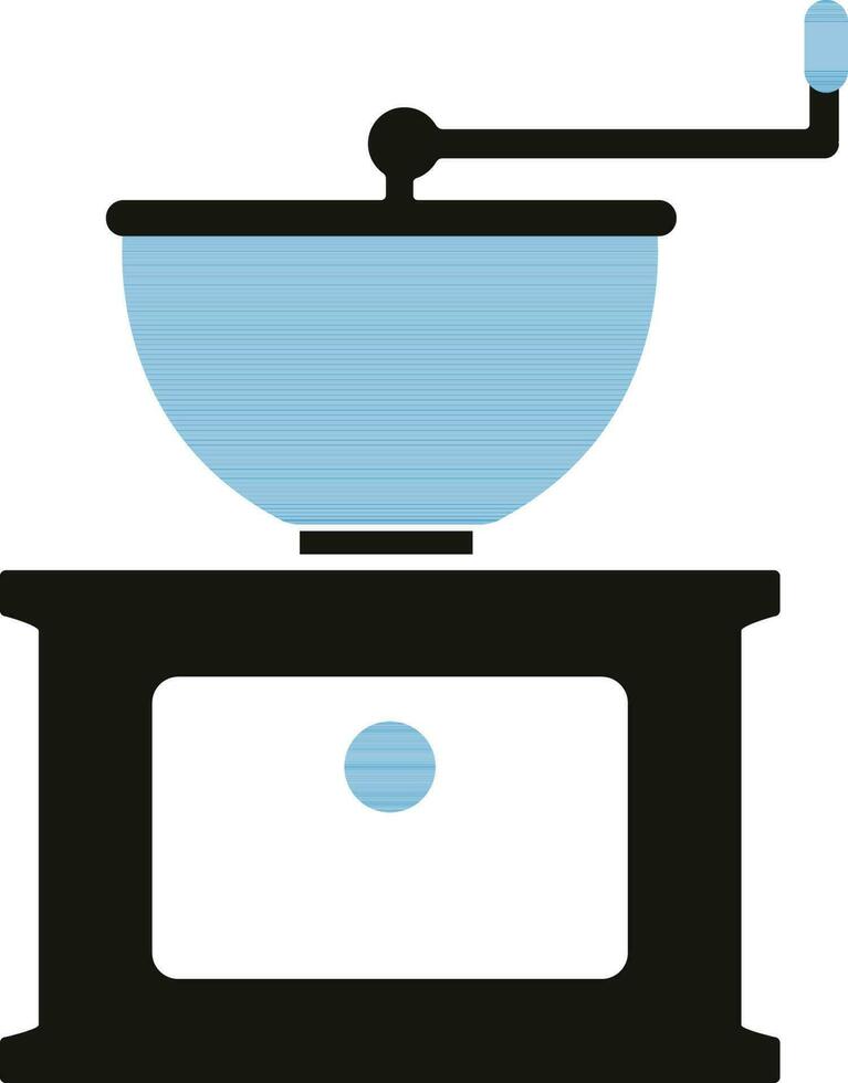 Illustration of dough maker. vector