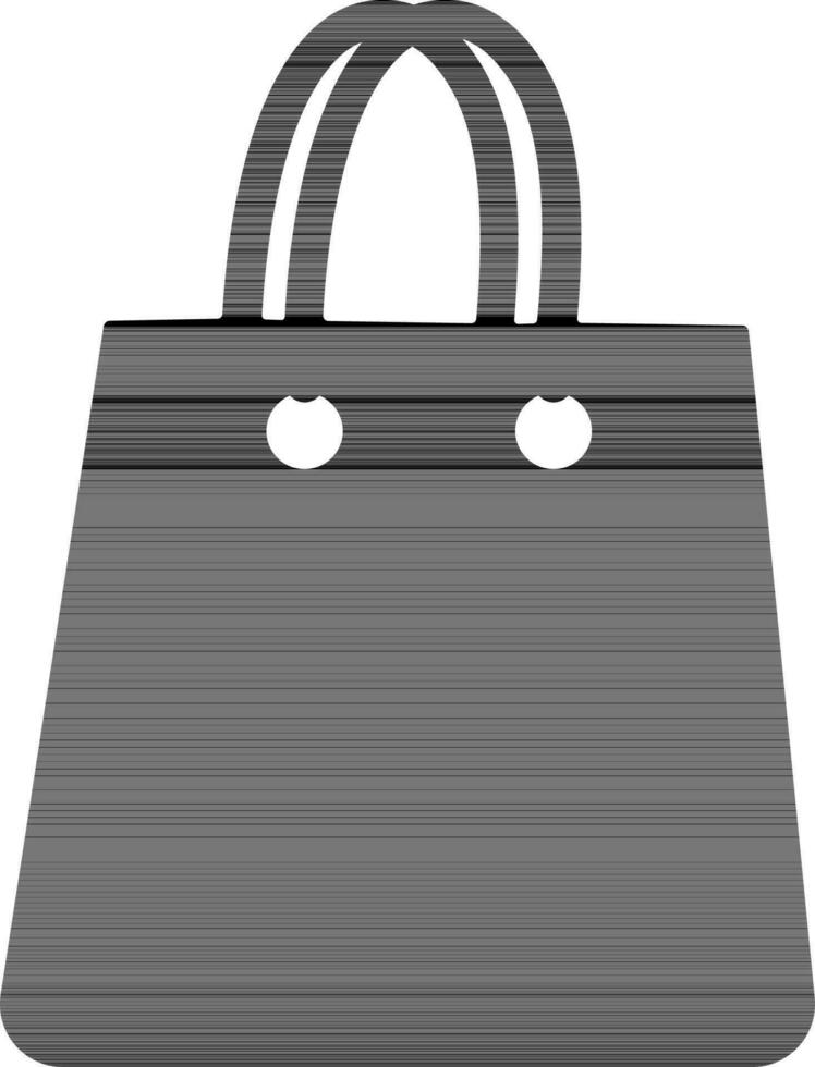 Illustration of a Handbag sign or symbol. vector