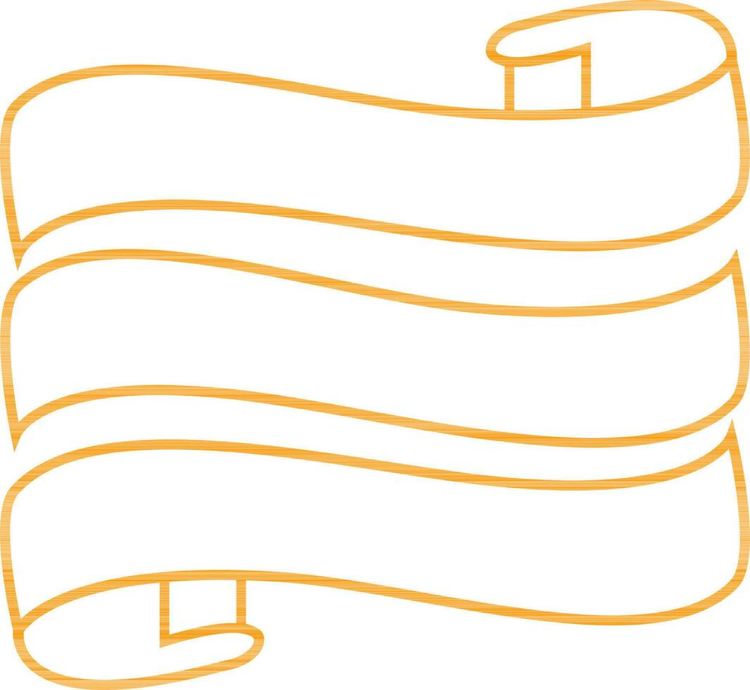 Banner illustration in flat style. vector