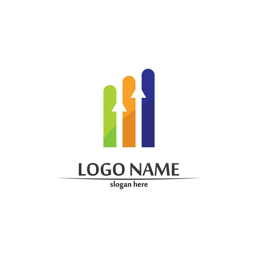 Business Finance Logo template vector