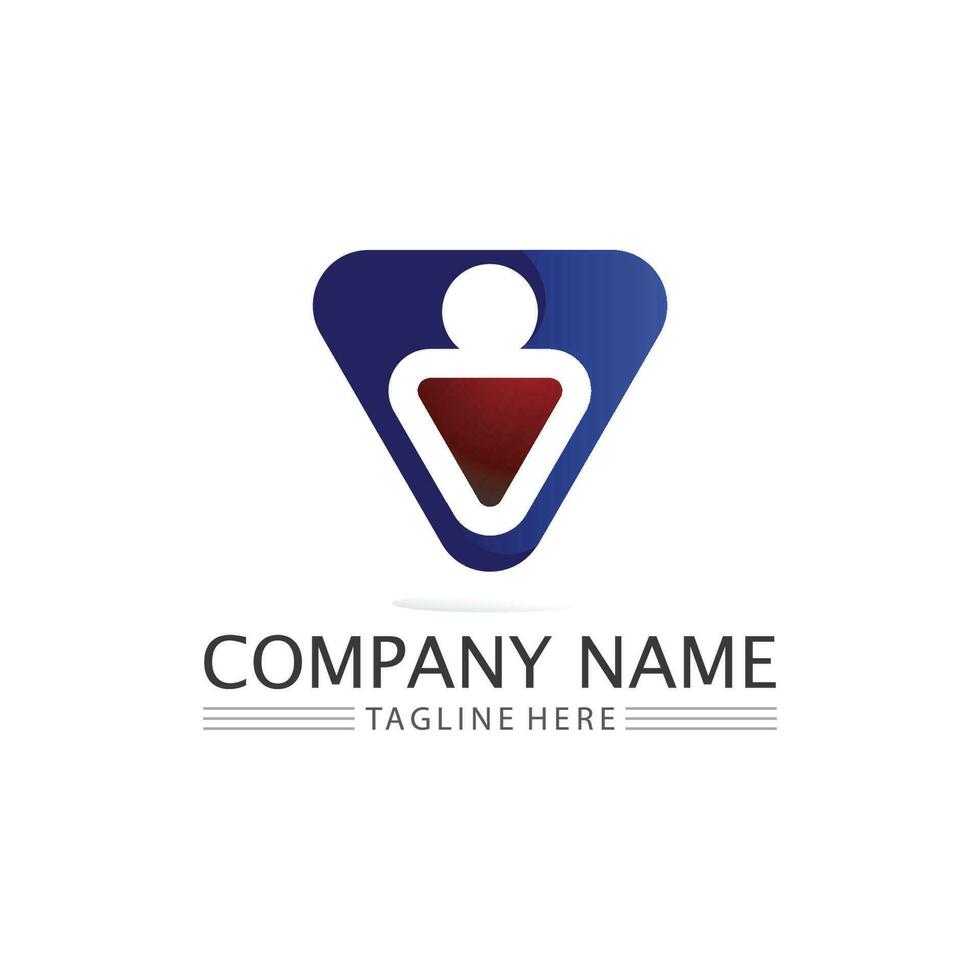 succes logo team work brand and business logo, vector community, unity colorful and friendship , partner teamwork care logo
