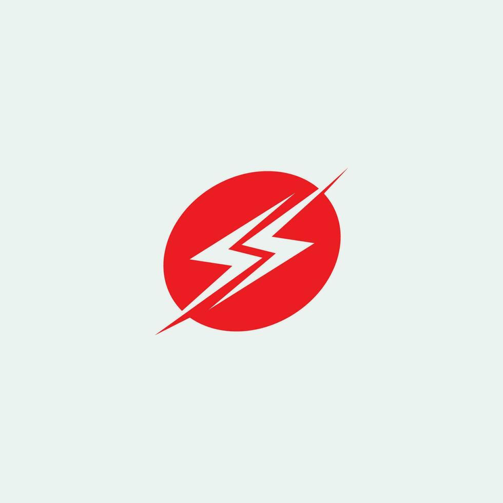 flash electric Vector lightning icon logo and symbols