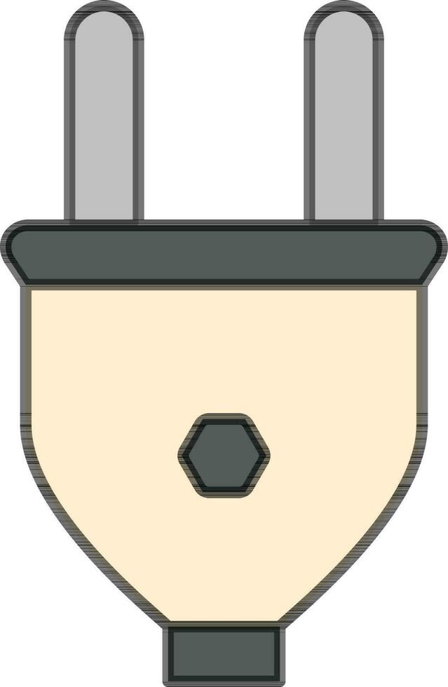 Vector illustration of Electric plug icon.