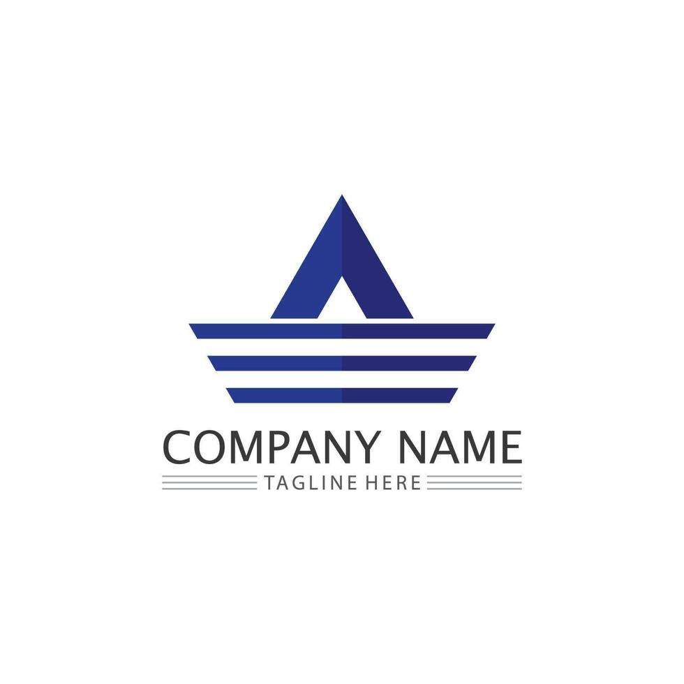 Ilustración gráfica de vector de imagen de concepto de diseño de logotipo de empresa