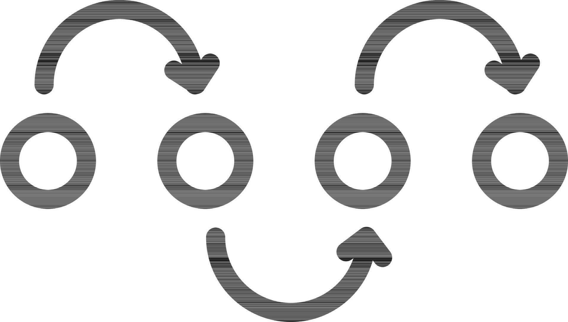 Line art Correlation icon or symbol. 24375053 Vector Art at Vecteezy