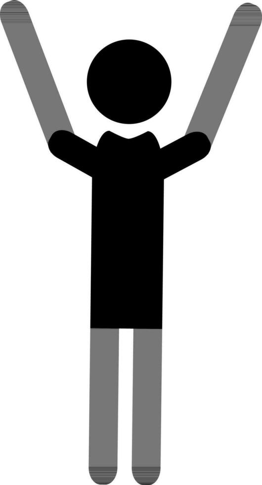 Isolated illustration of man. 24375288 Vector Art at Vecteezy