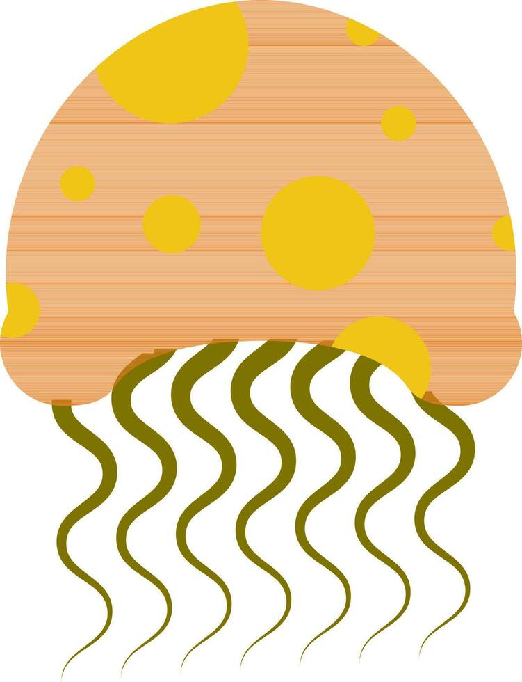 Medusa icono o símbolo. vector