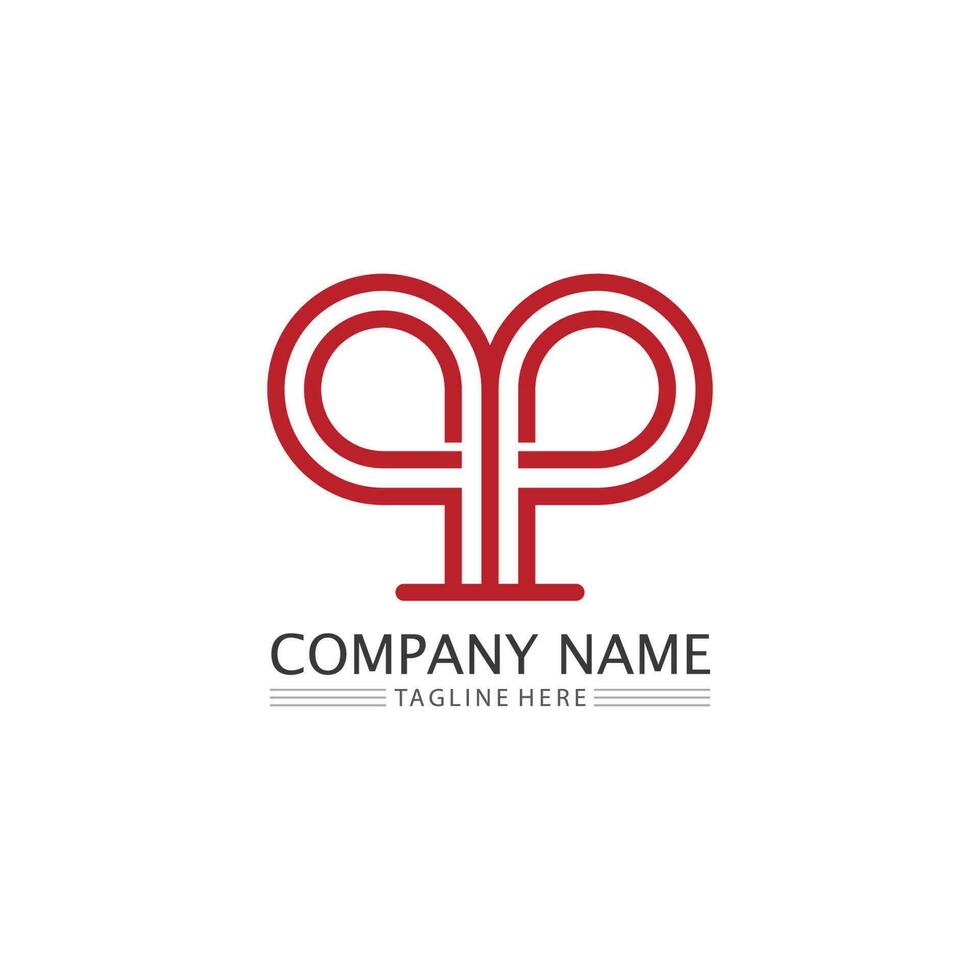 Business icon and logo design vector graphic
