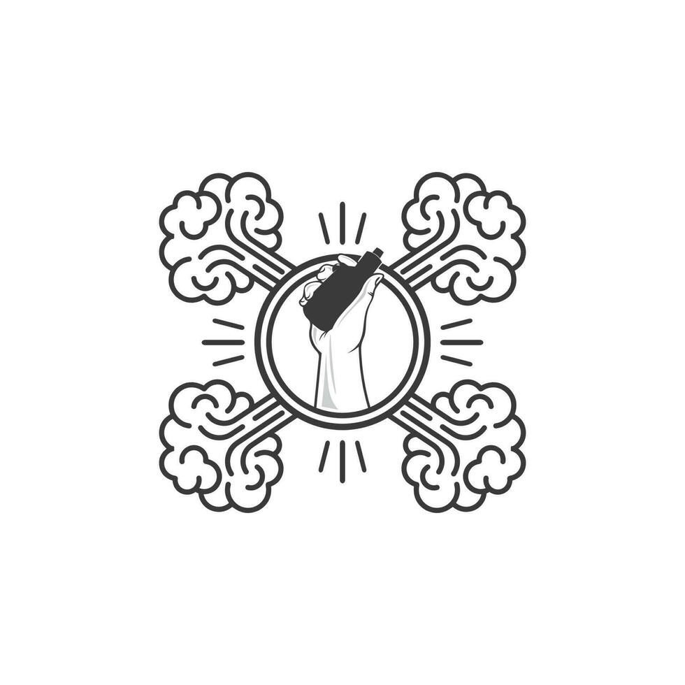 vape and vapor logo icon smoke vector and set design for vapers vaping device and lifestyle modern smoking