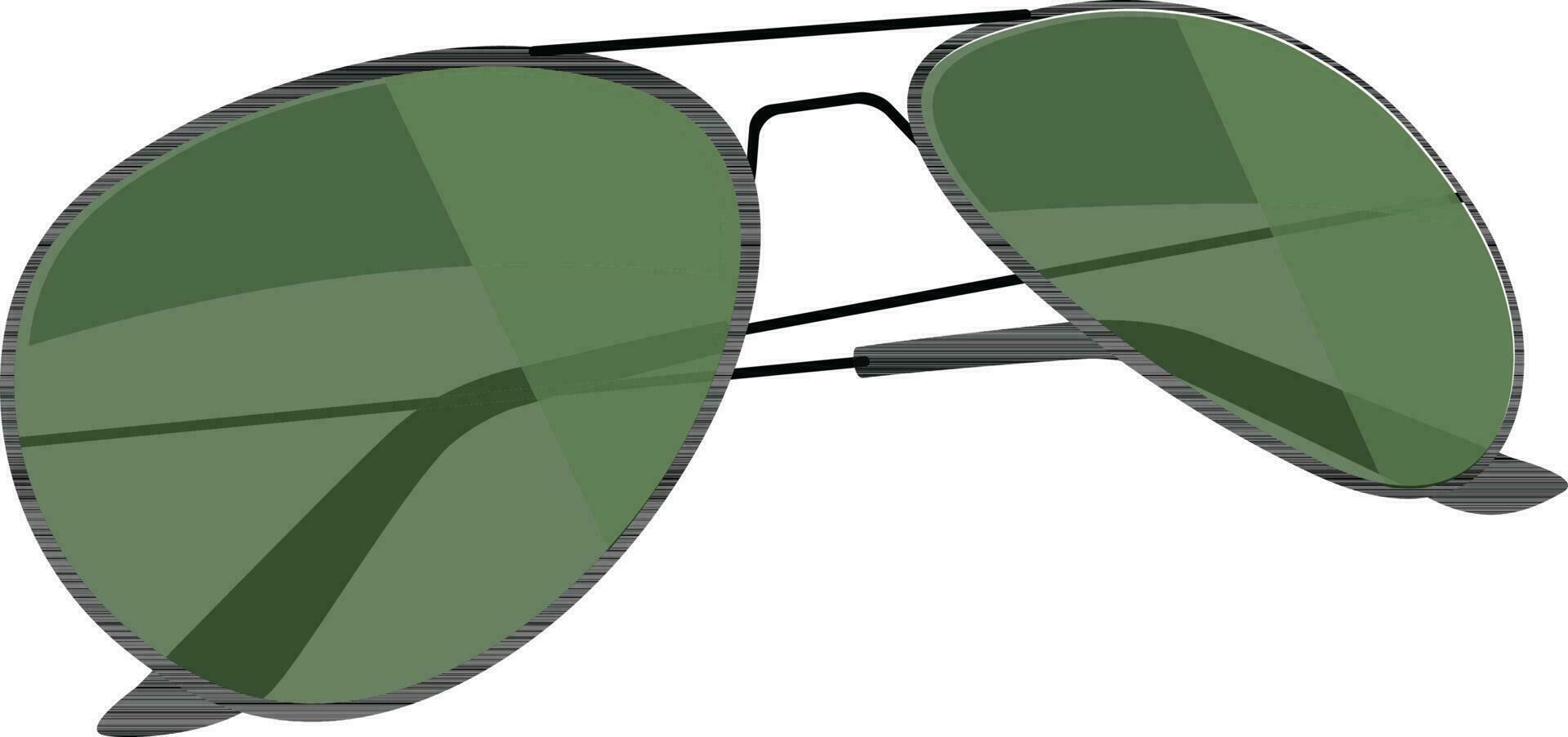 ilustración de elegante ojo lentes. vector
