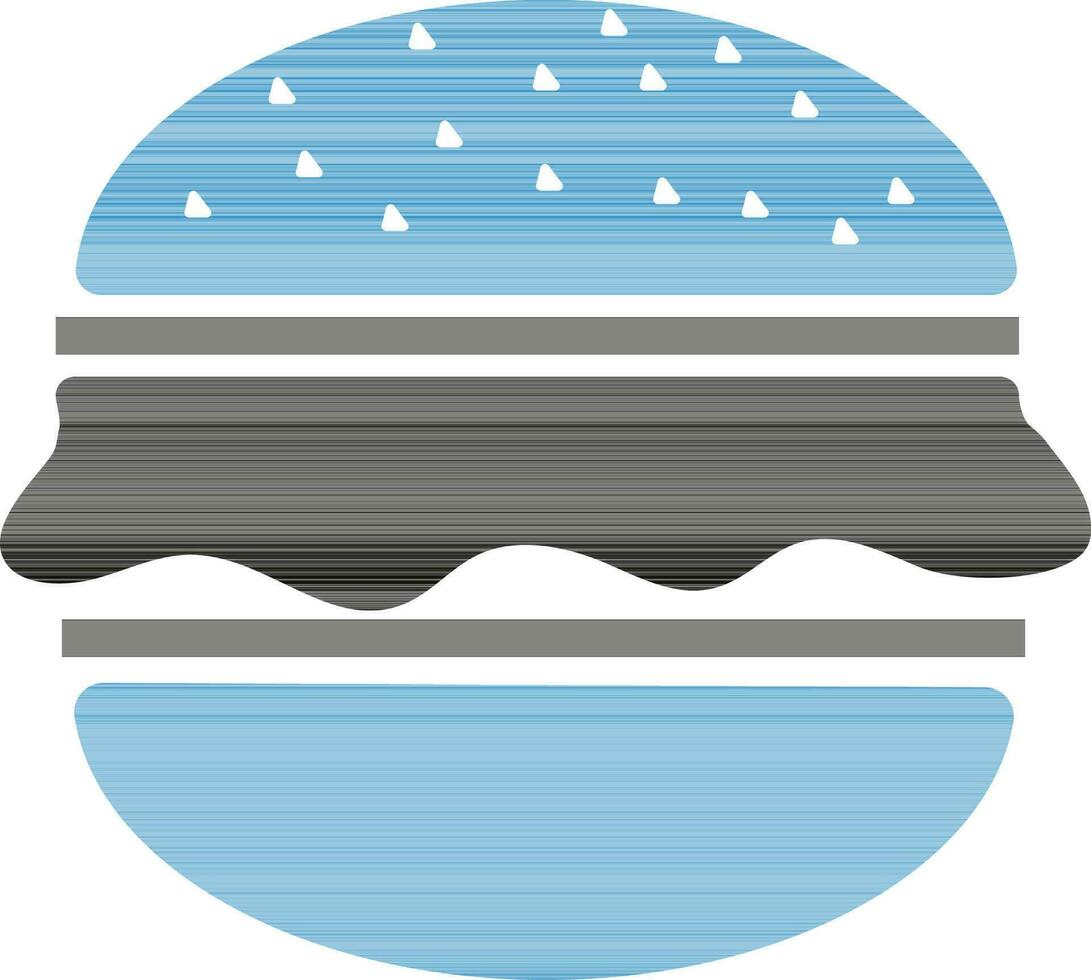 Illustration of Burger. vector