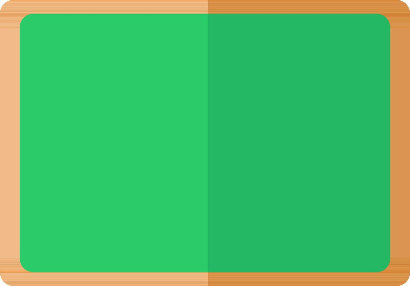 Vector sign or symbol of Green board.