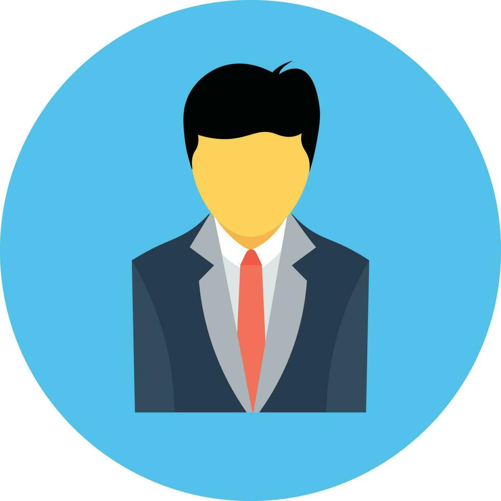 Front style of faceless man wearning coat and tie. vector