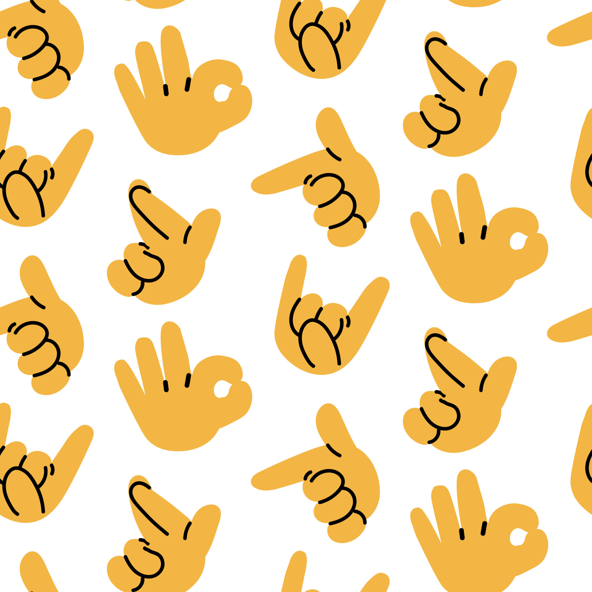 Hand signs meaning