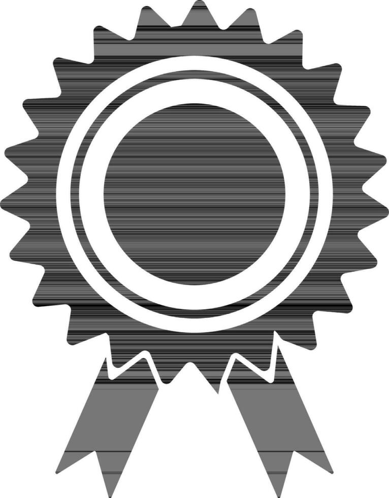 Award Ribbon Rosette or Badge design vector