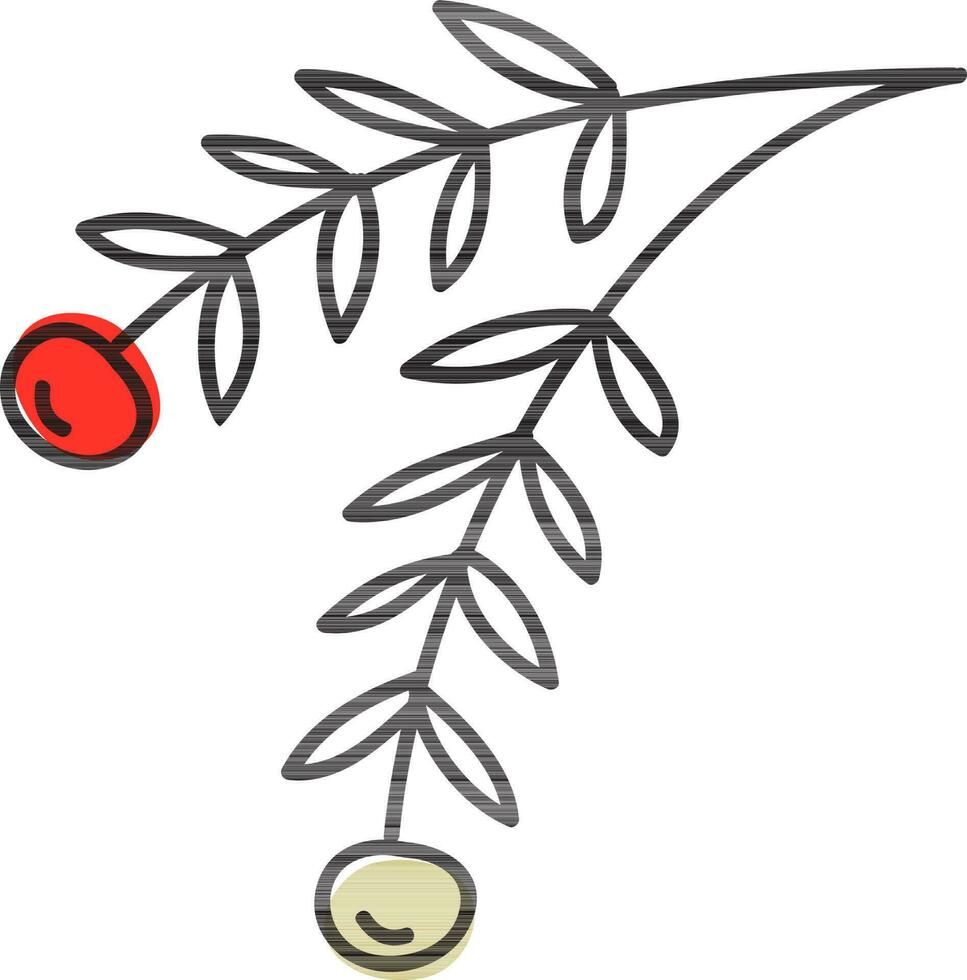 Vector illustration of berries.