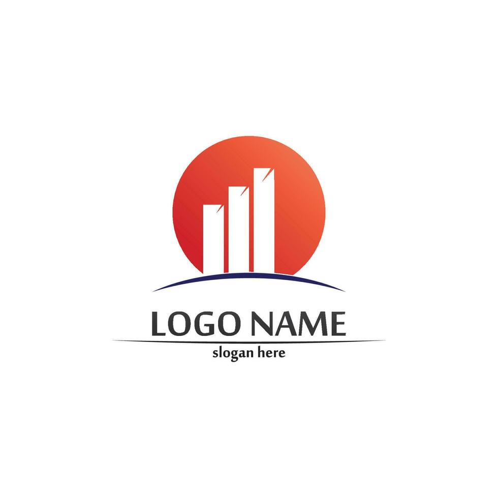 Business Finance Logo template vector