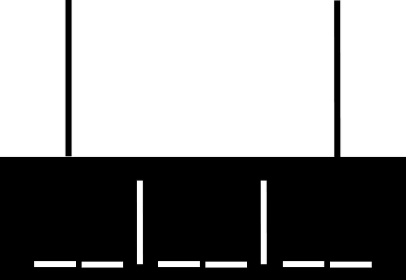 Departure information board sign. vector