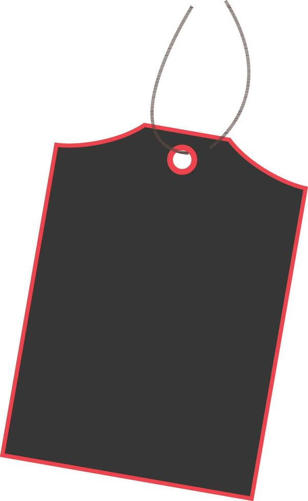 Hang tag or label design. vector