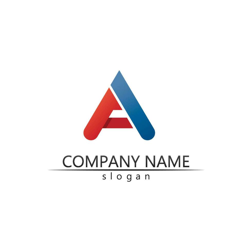 A Letter Logo Template vector