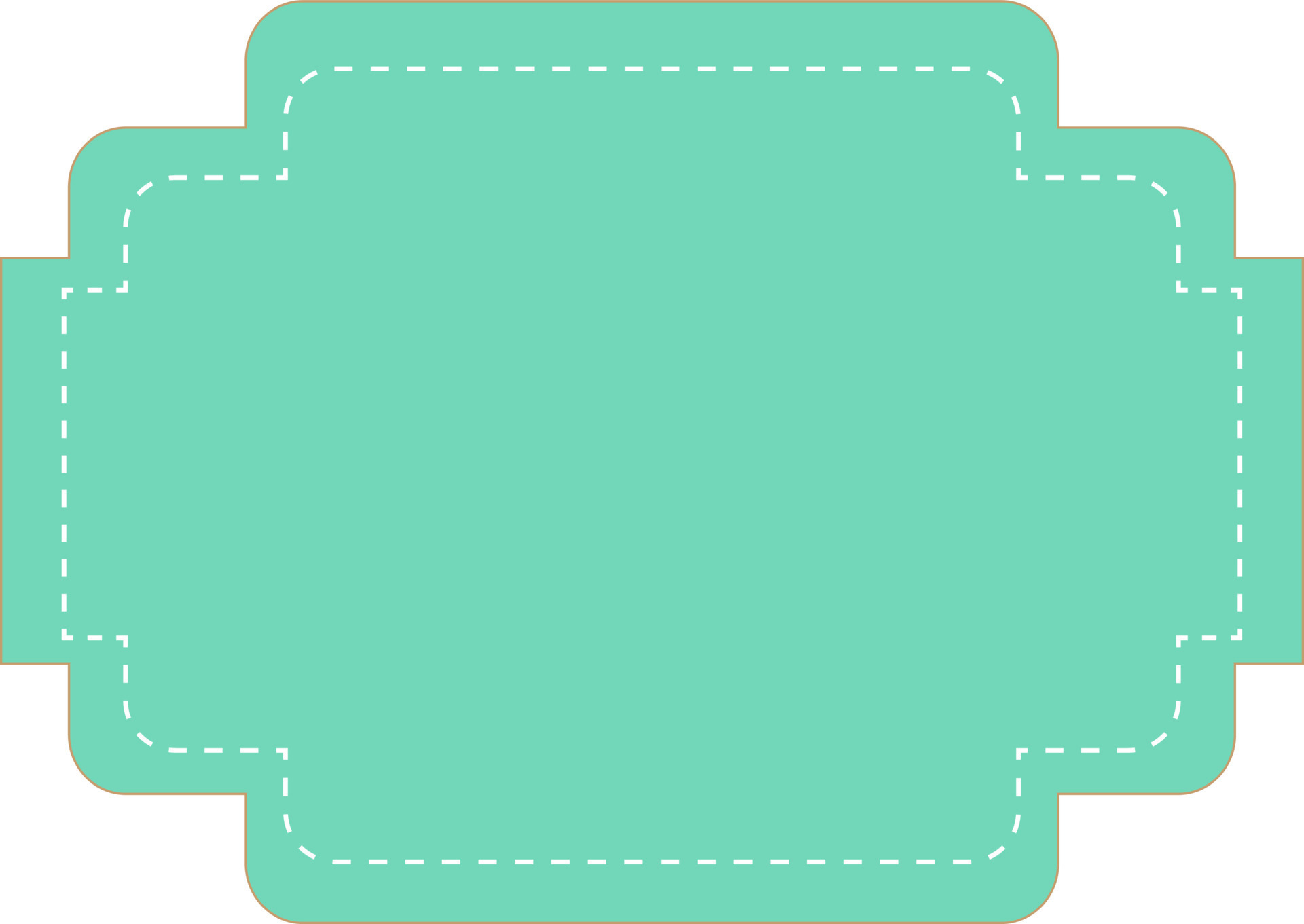 Blank green tag sticker design. 24379873 Vector Art at Vecteezy