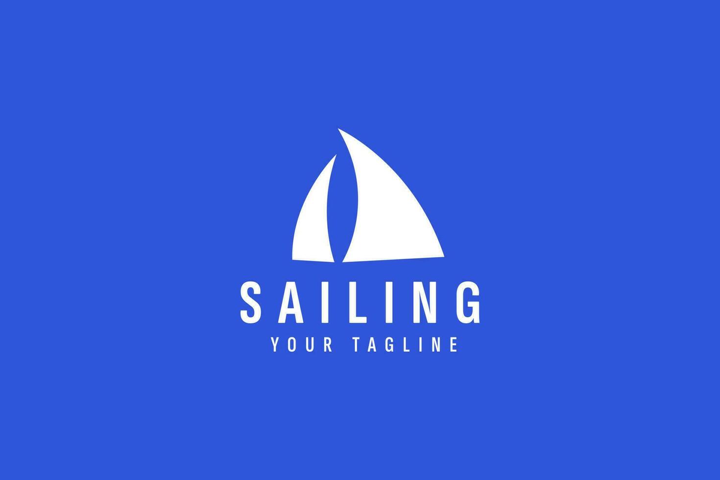 sailing logo vector icon illustration
