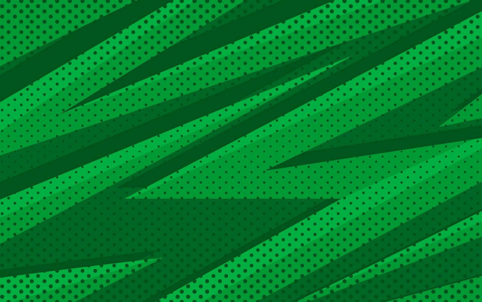 Green abstract background with dot pattern, for sports, gaming themed design vector
