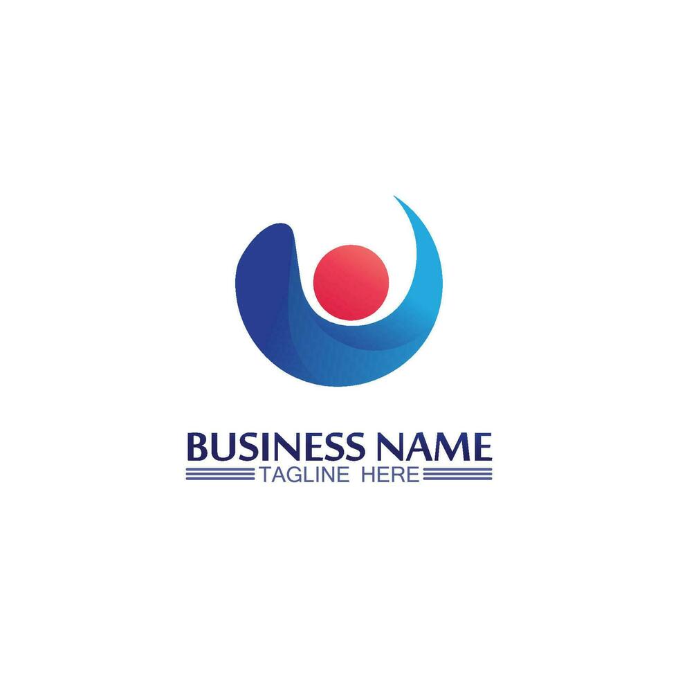 succes logo team work brand and business logo, vector community, unity colorful and friendship , partner teamwork care logo