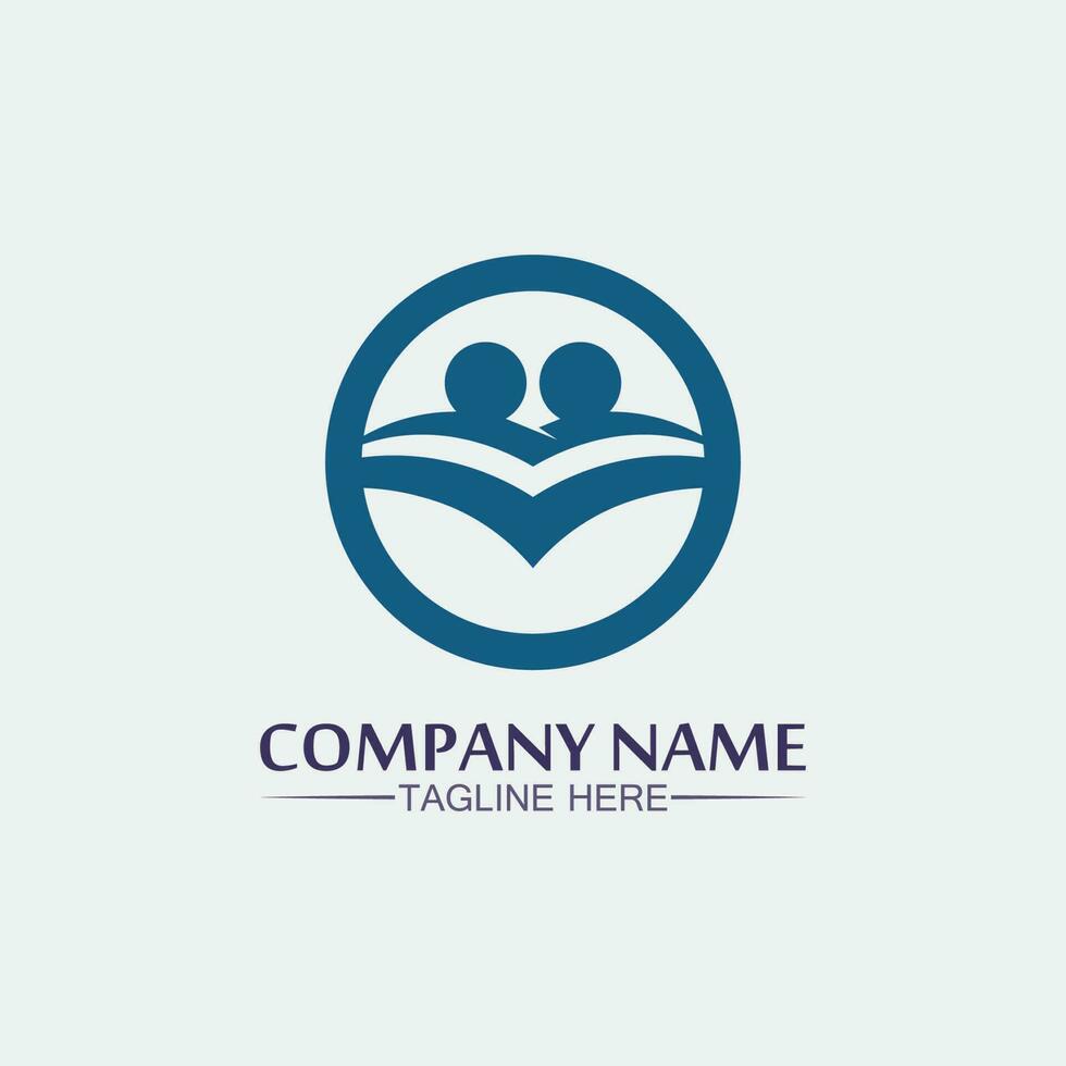 succes logo team work brand and business logo, vector community, unity colorful and friendship , partner teamwork care logo