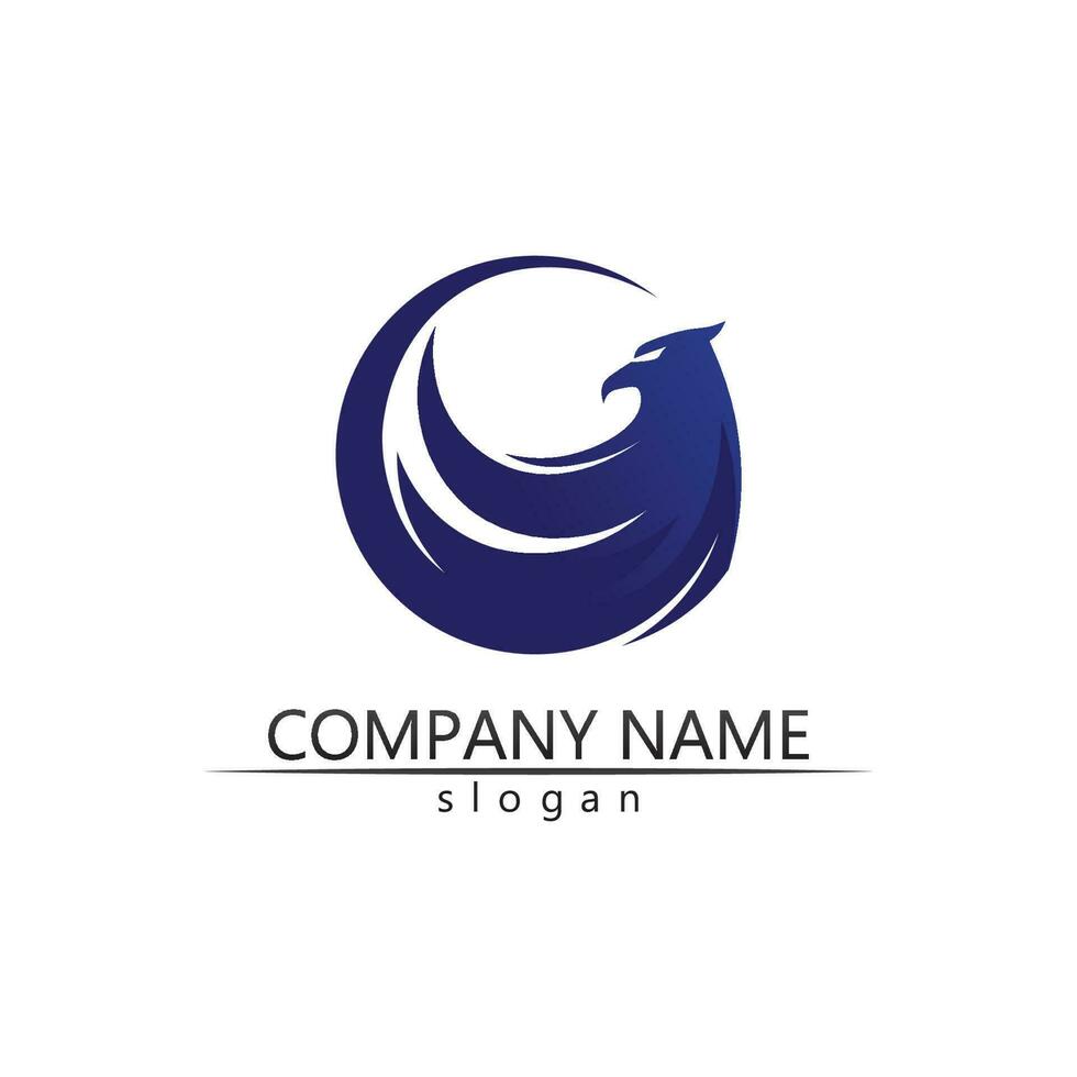 Black wing logo symbol for a professional designer vector