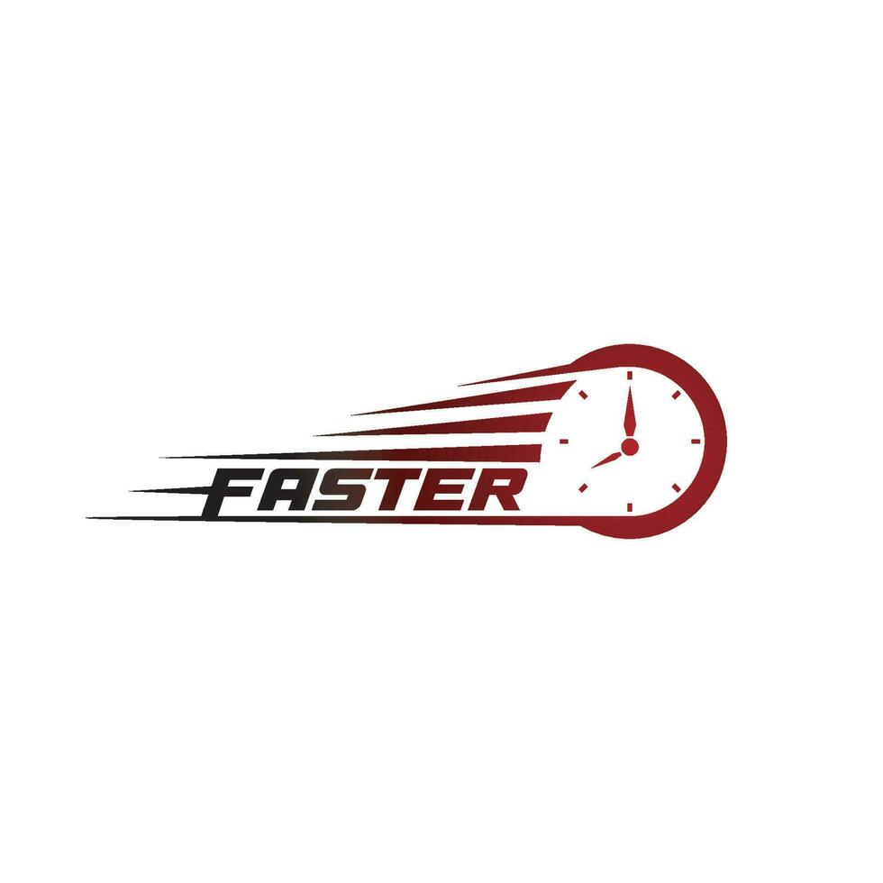 Faster Logo Template vector icon