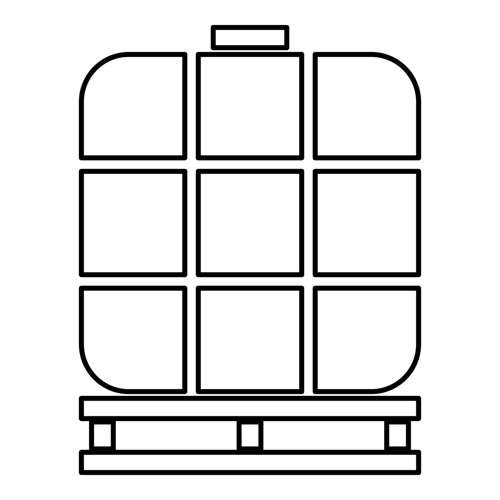 Chemical tanks, liquid containers, municipal storage tank, storage tank,  water storage tank icon - Download on Iconfinder