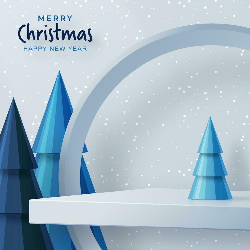 HNY podium 21017 vector