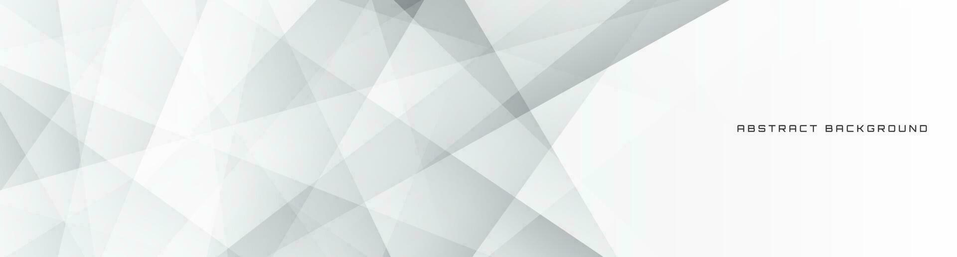3D white geometric abstract background overlap layer on bright space with cutout decoration. Minimalist graphic design element modern polygon style concept for banner, flyer, card, cover, or brochure vector