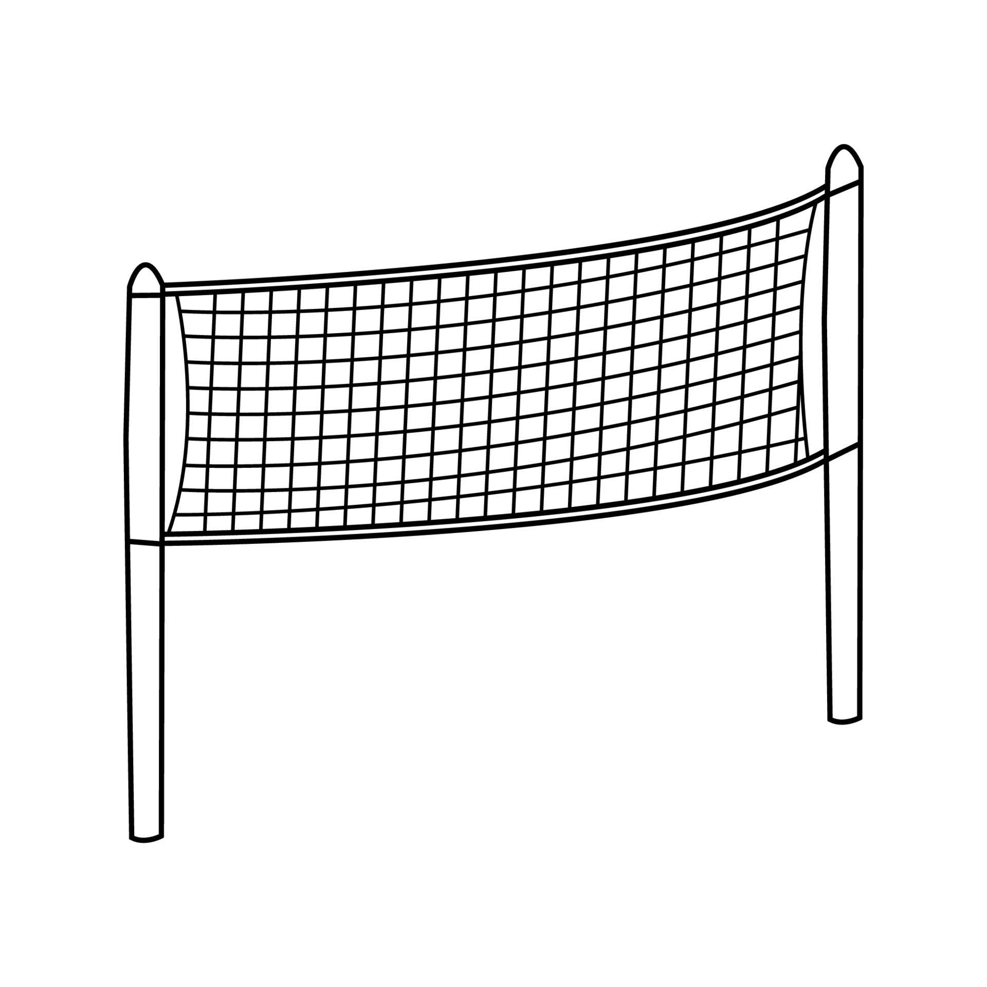 volleyball net in doodle style 24381940 Vector Art at Vecteezy