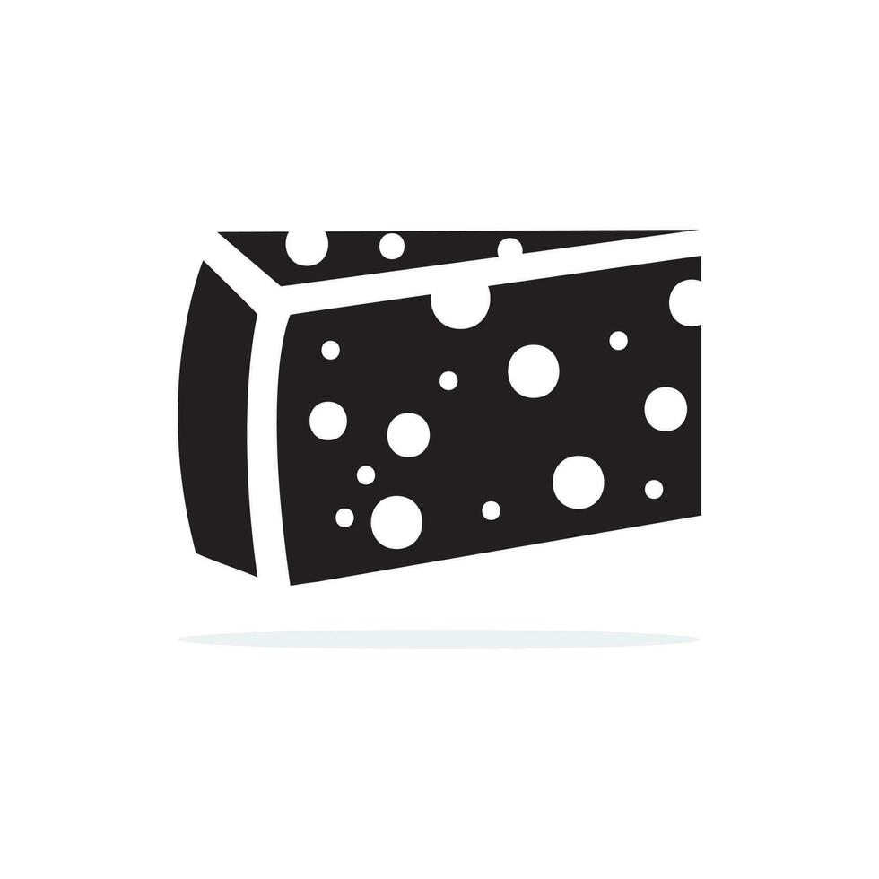 Cheese icon. Vector concept illustration for design.