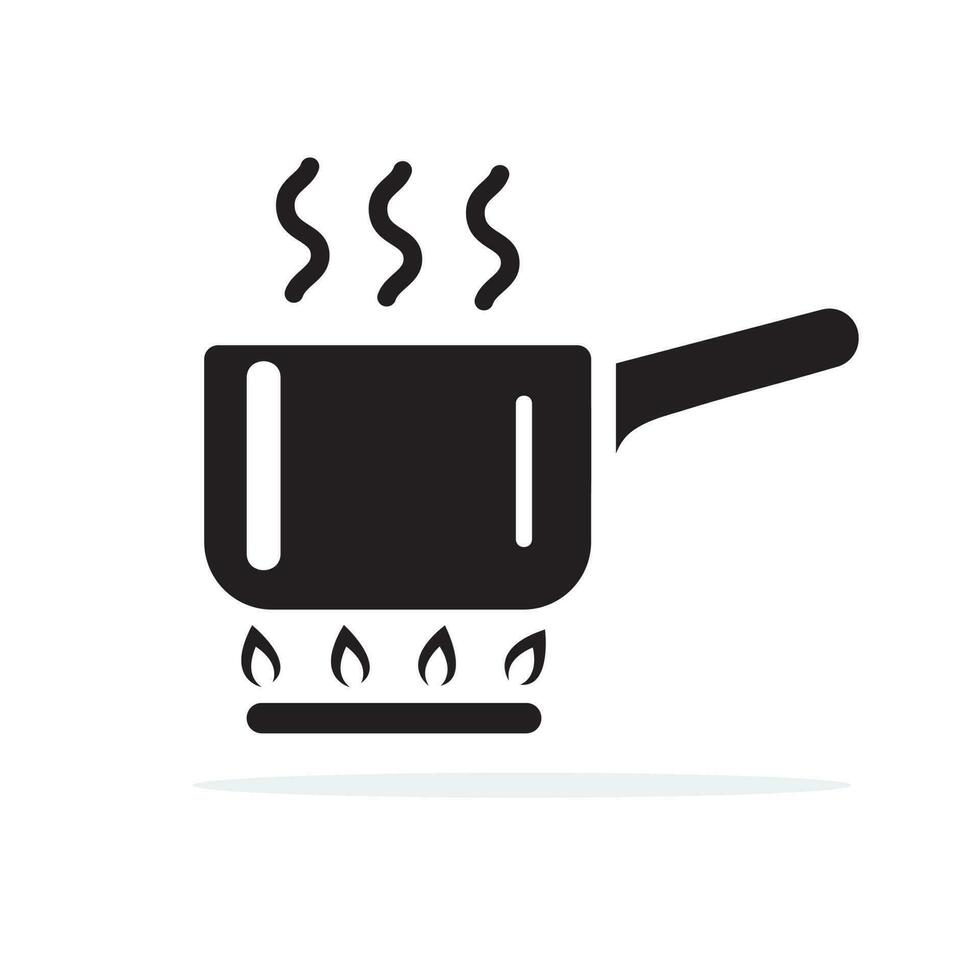 Pot icon. Vector concept illustration for design.