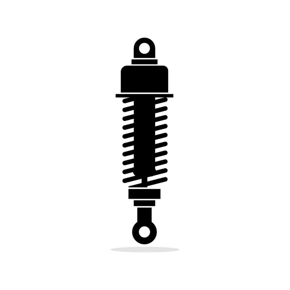 Shock absorber icon.Vector concept illustration for design. vector