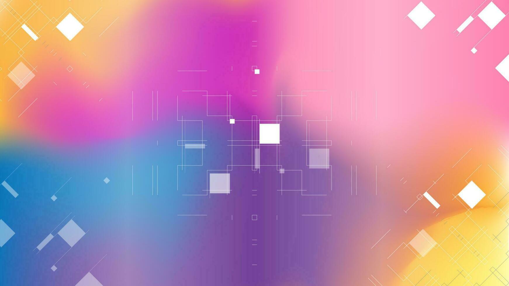 Futuristic abstract gradient vector background with geometric elements