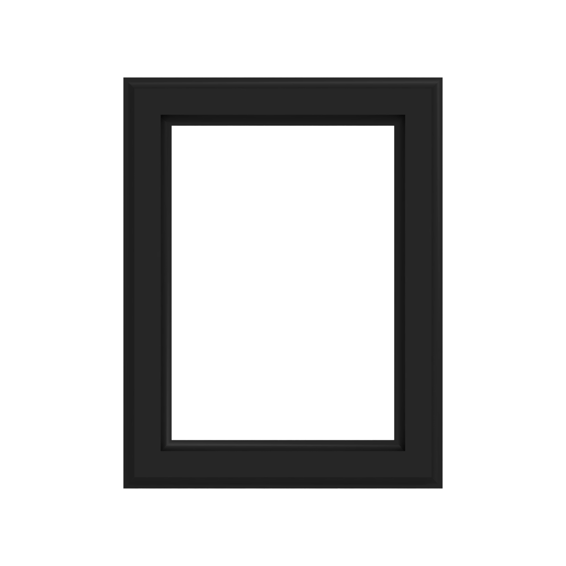 black picture frame 24382333 PNG