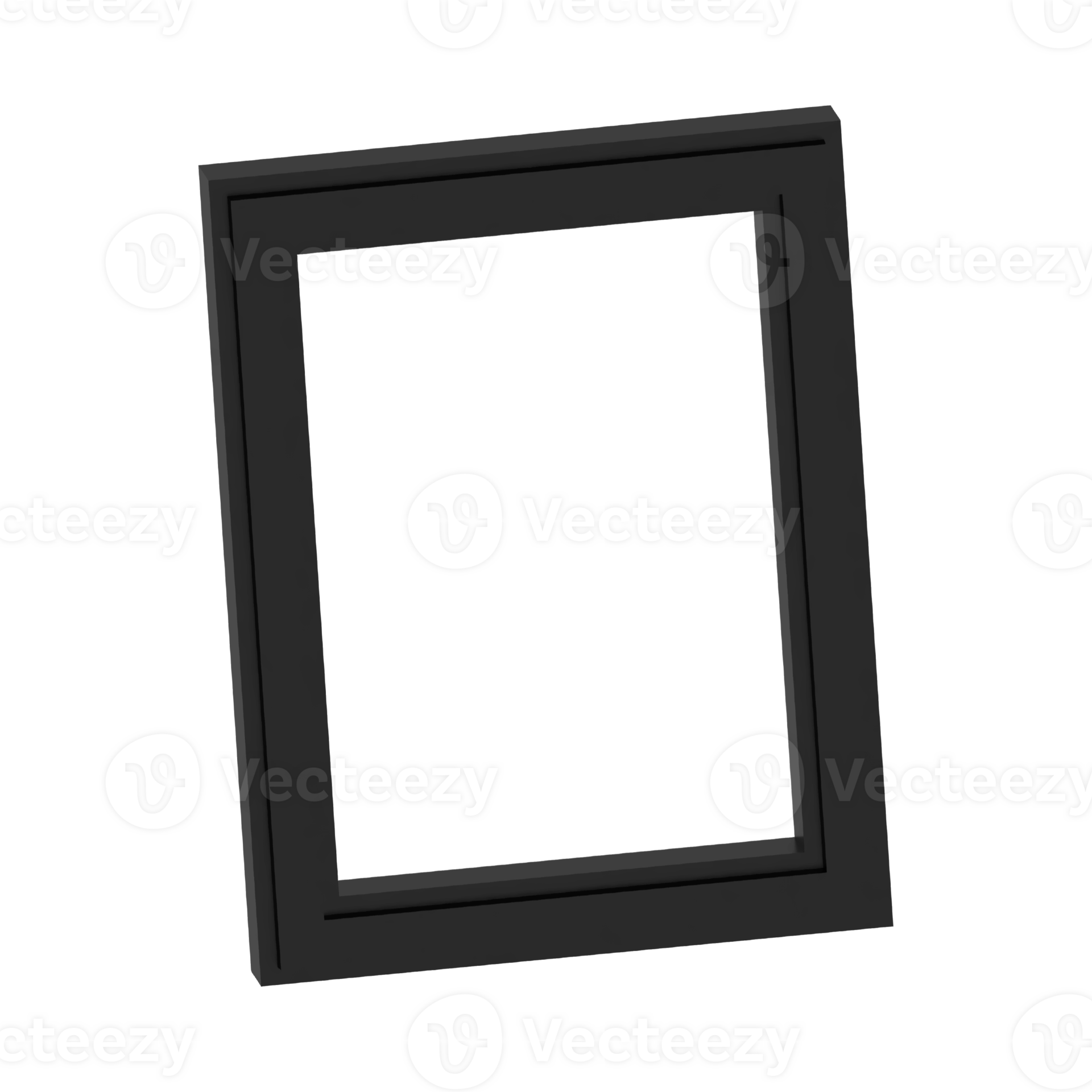 black picture frame 24382336 PNG