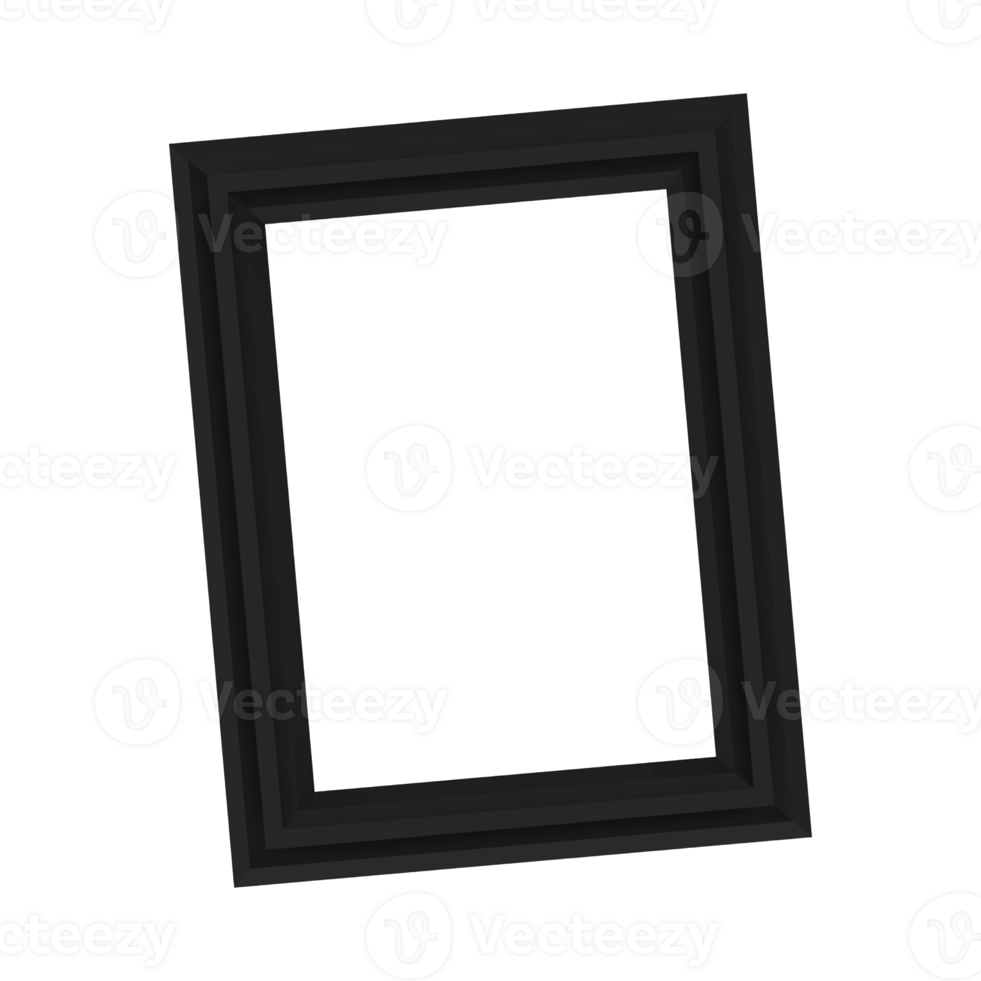 black picture frame 24382398 PNG