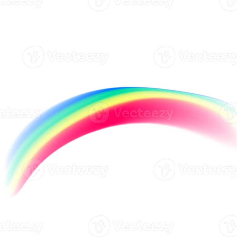 rainbow colorful effect png